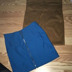 Two forever 21 skirt bundle